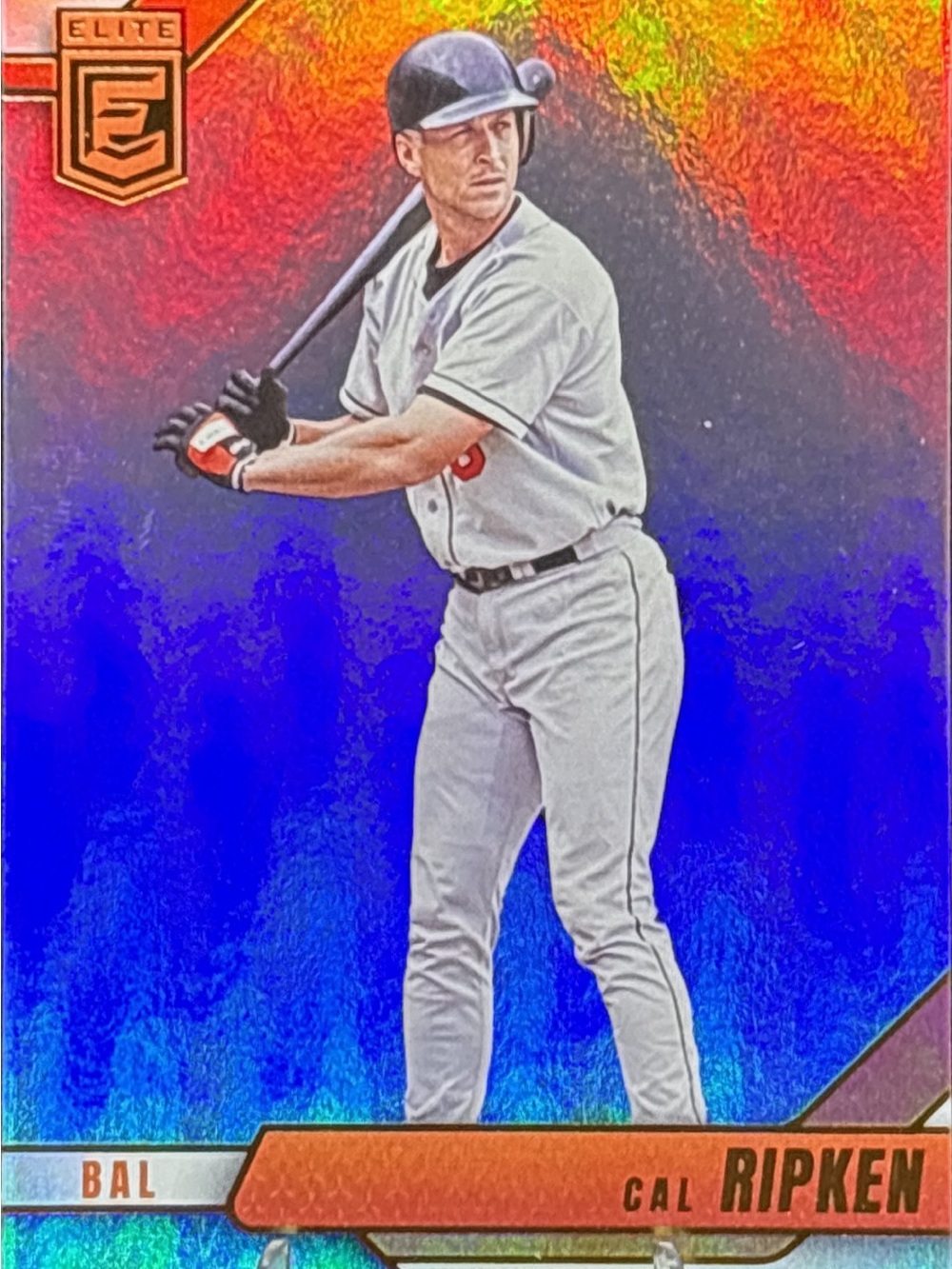 Panini Elite Cal Ripken Baseball Trading Card Holo
